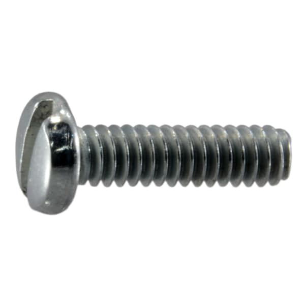 Midwest Fastener #3-48 x 3/8 in Slotted Pan Machine Screw, Zinc Plated Steel, 30 PK 930494 - main